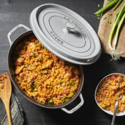 Staub Cocotte 31 cm, oval, , Gusseisen
