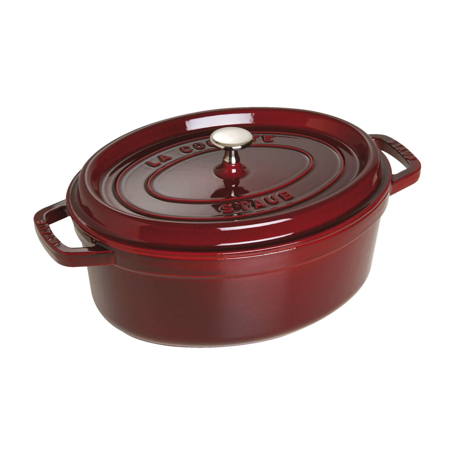 Staub Cocotte 29 cm, oval, , Gusseisen
