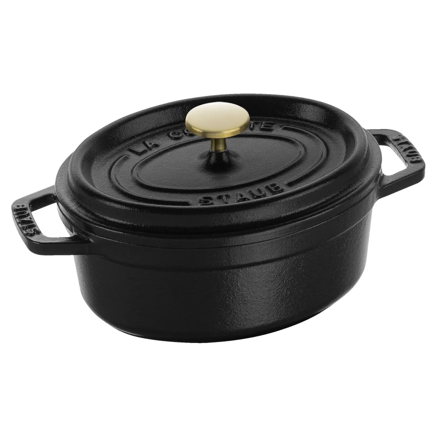 Staub Cocotte 15 cm, oval, , Gusseisen