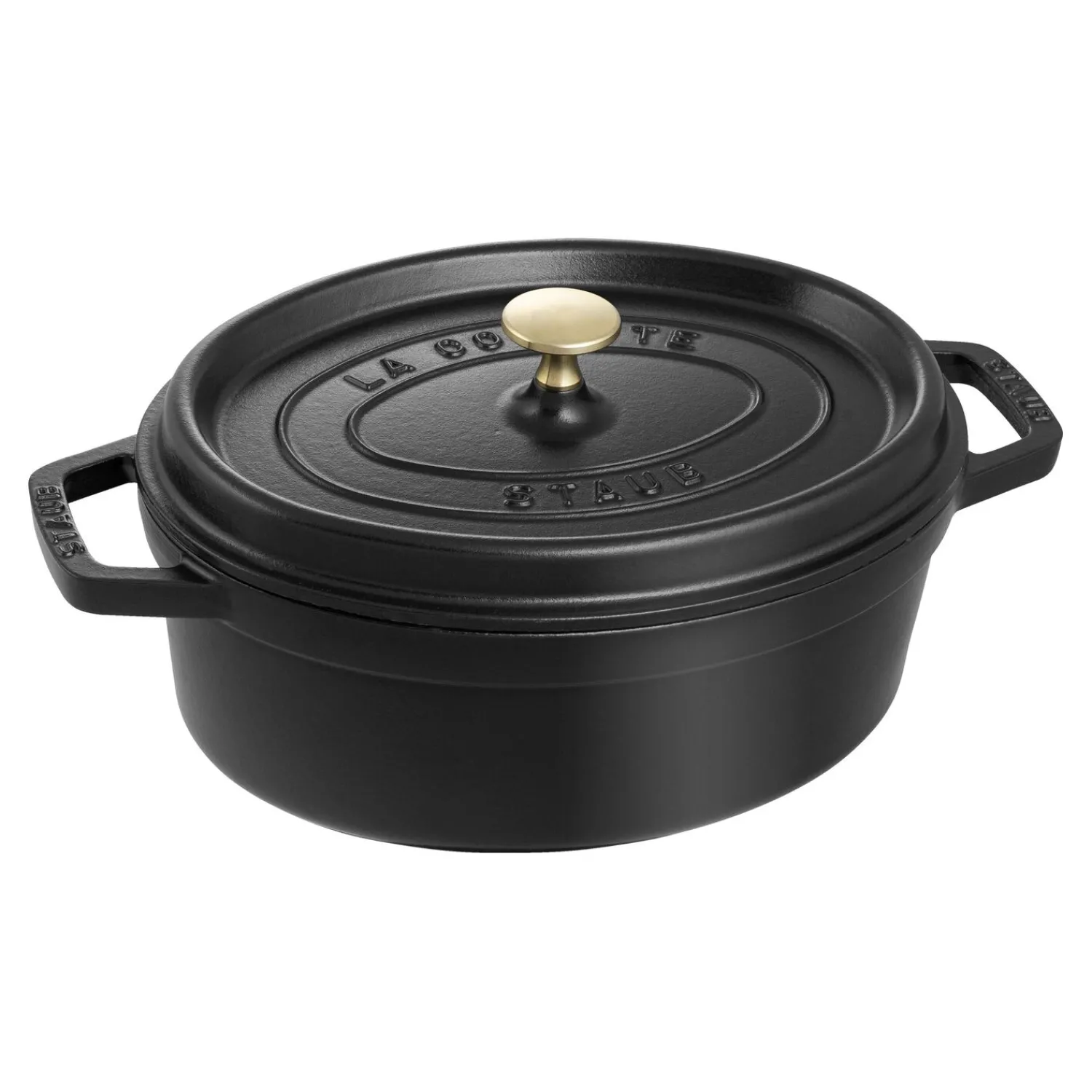 Staub Cocotte 31 cm, oval, , Gusseisen