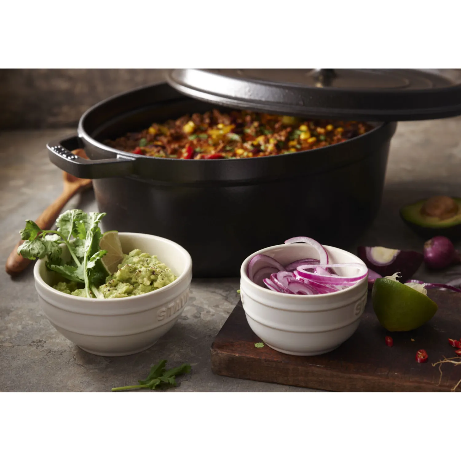 Staub Cocotte 41 cm, oval, , Gusseisen