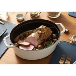 Staub Cocotte 31 cm, oval, , Gusseisen