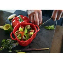 Staub Cocotte 11 cm, Paprika, , Keramik