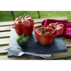 Staub Cocotte 11 cm, Paprika, , Keramik