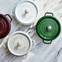 Staub Cocotte 24 cm, rund, , Gusseisen