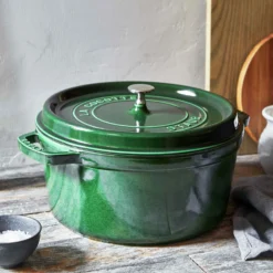 Staub Cocotte 22 cm, rund, , Gusseisen