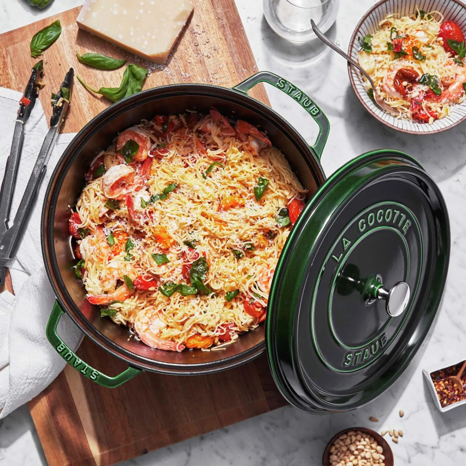Staub Cocotte 28 cm, rund, , Gusseisen