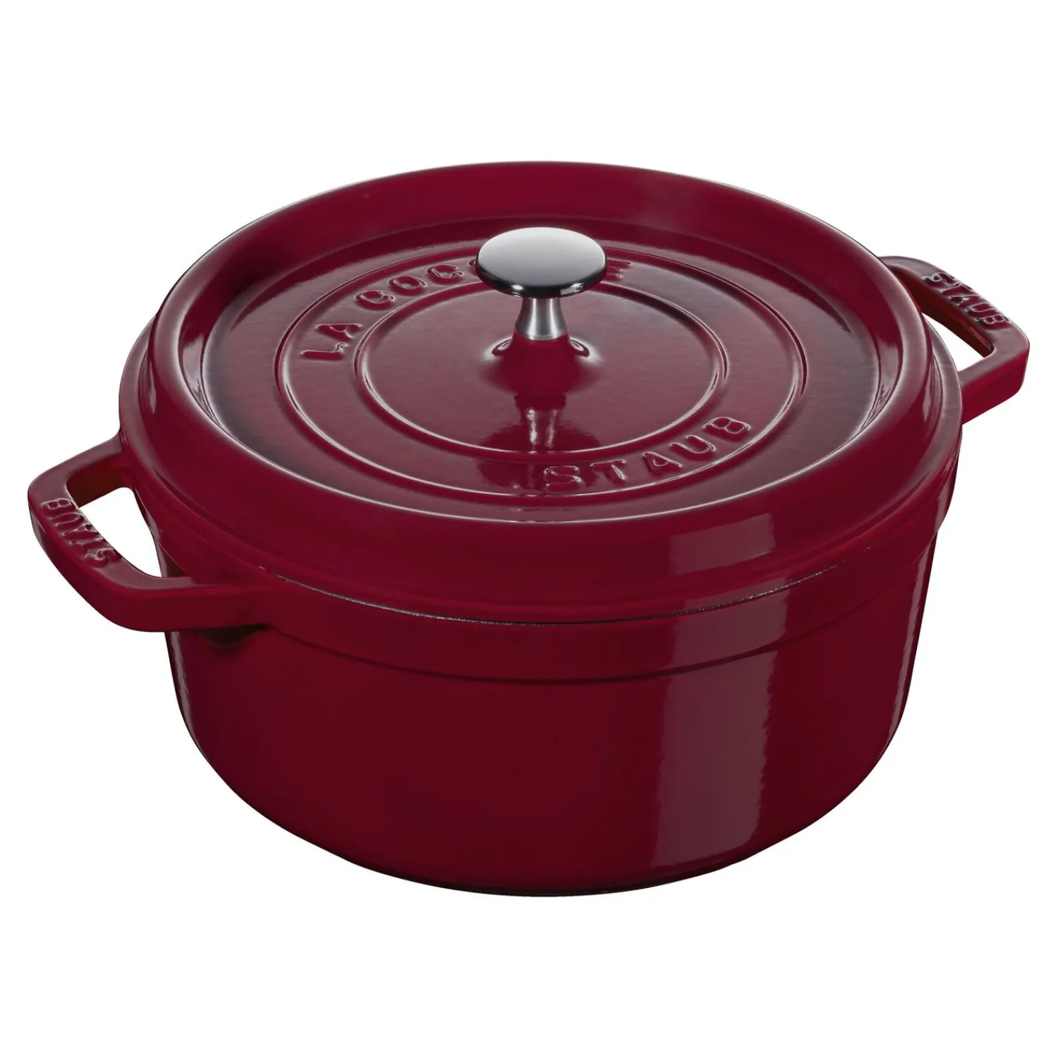 Staub Cocotte 26 cm, rund, , Gusseisen