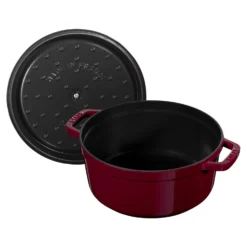 Staub Cocotte 24 cm, rund, , Gusseisen