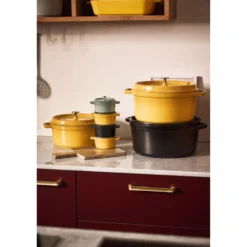 Staub Cocotte 28 cm, rund, , Gusseisen