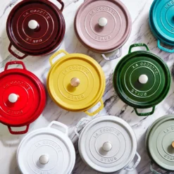 Staub Cocotte 24 cm, rund, , Gusseisen