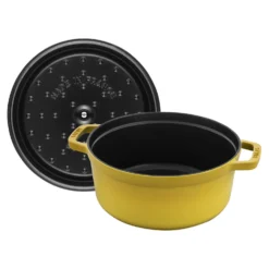 Staub Cocotte 24 cm, rund, , Gusseisen