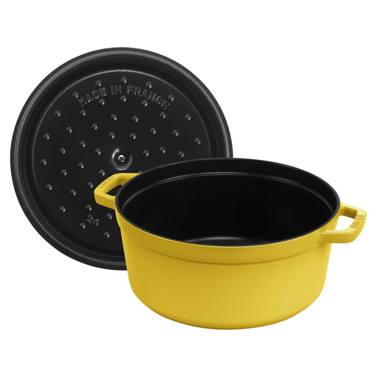 Staub Cocotte 26 cm, rund, , Gusseisen
