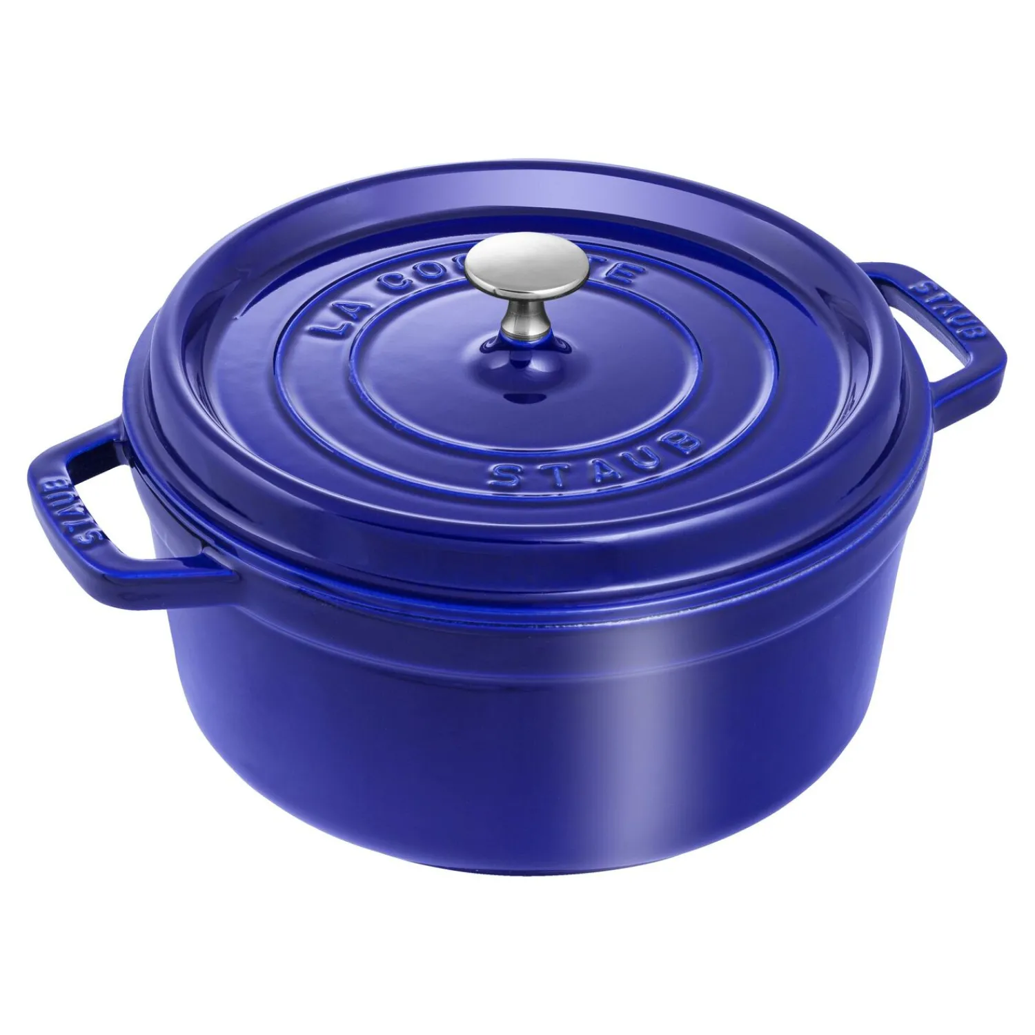 Staub Cocotte 24 cm, rund, , Gusseisen