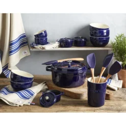 Staub Cocotte 20 cm, rund, , Gusseisen