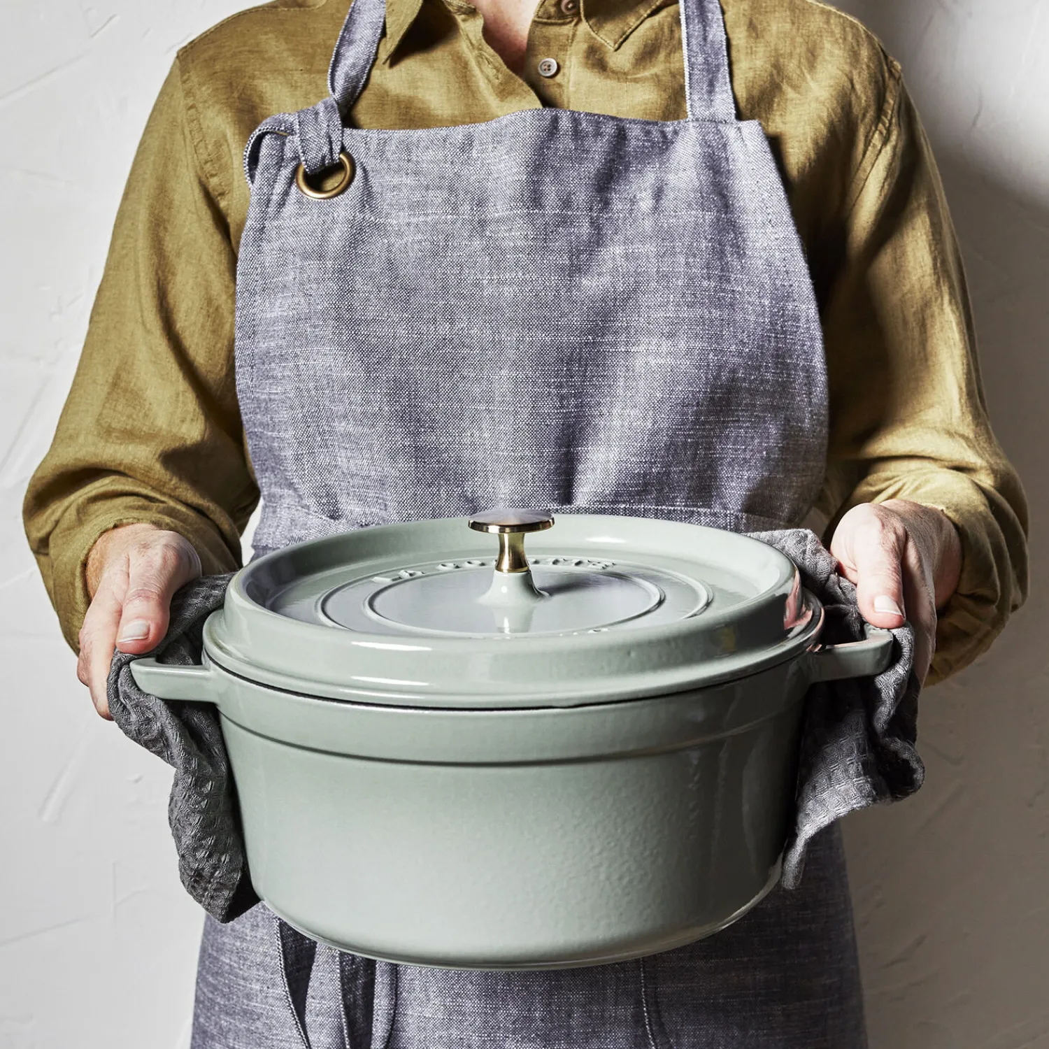 Staub Cocotte 28 cm, rund, , Gusseisen