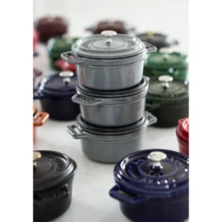 Staub Cocotte 12 cm, rund, , Gusseisen