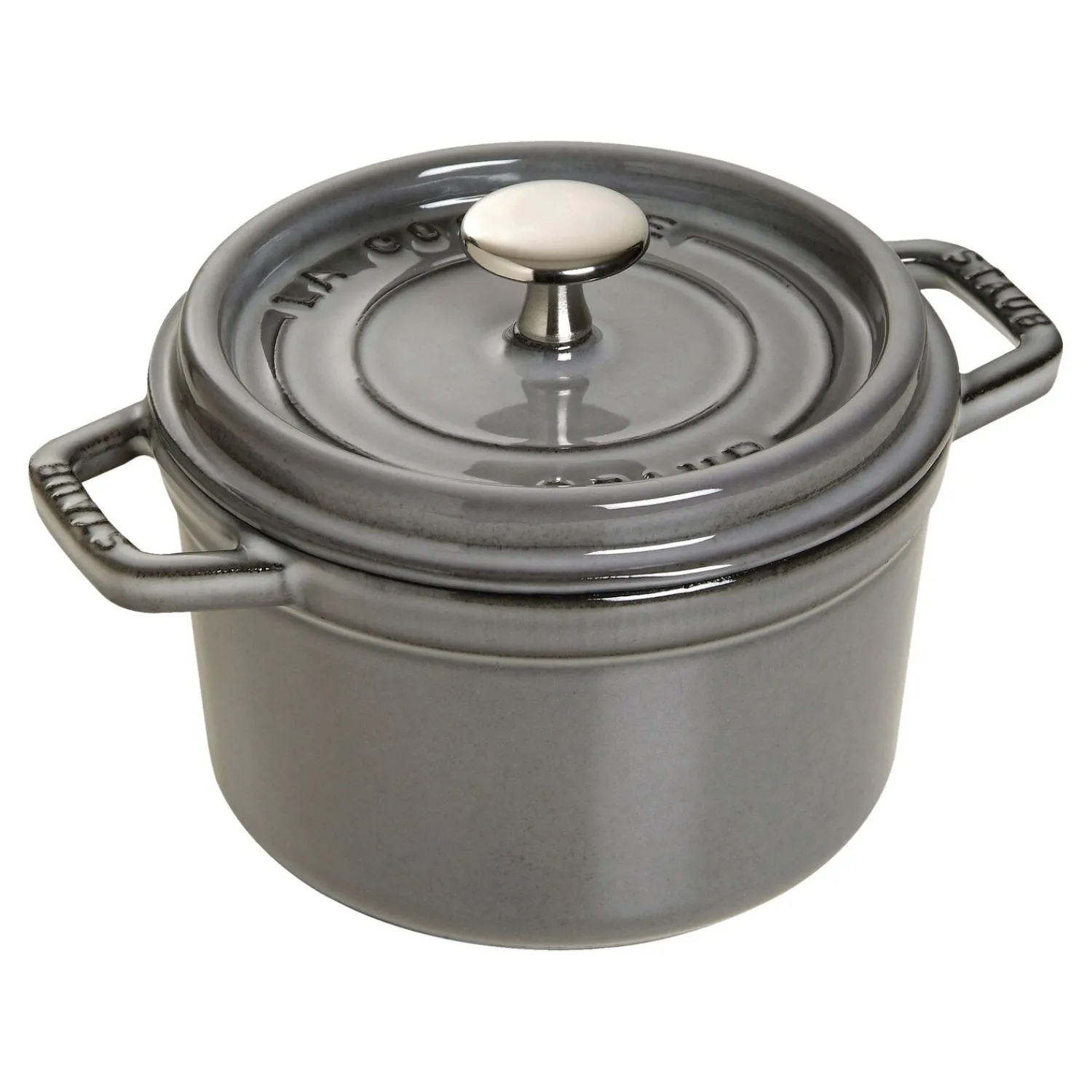 Staub Cocotte 14 cm, rund, , Gusseisen