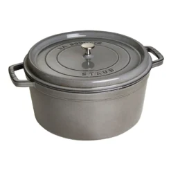 Staub Cocotte 34 cm, rund, , Gusseisen