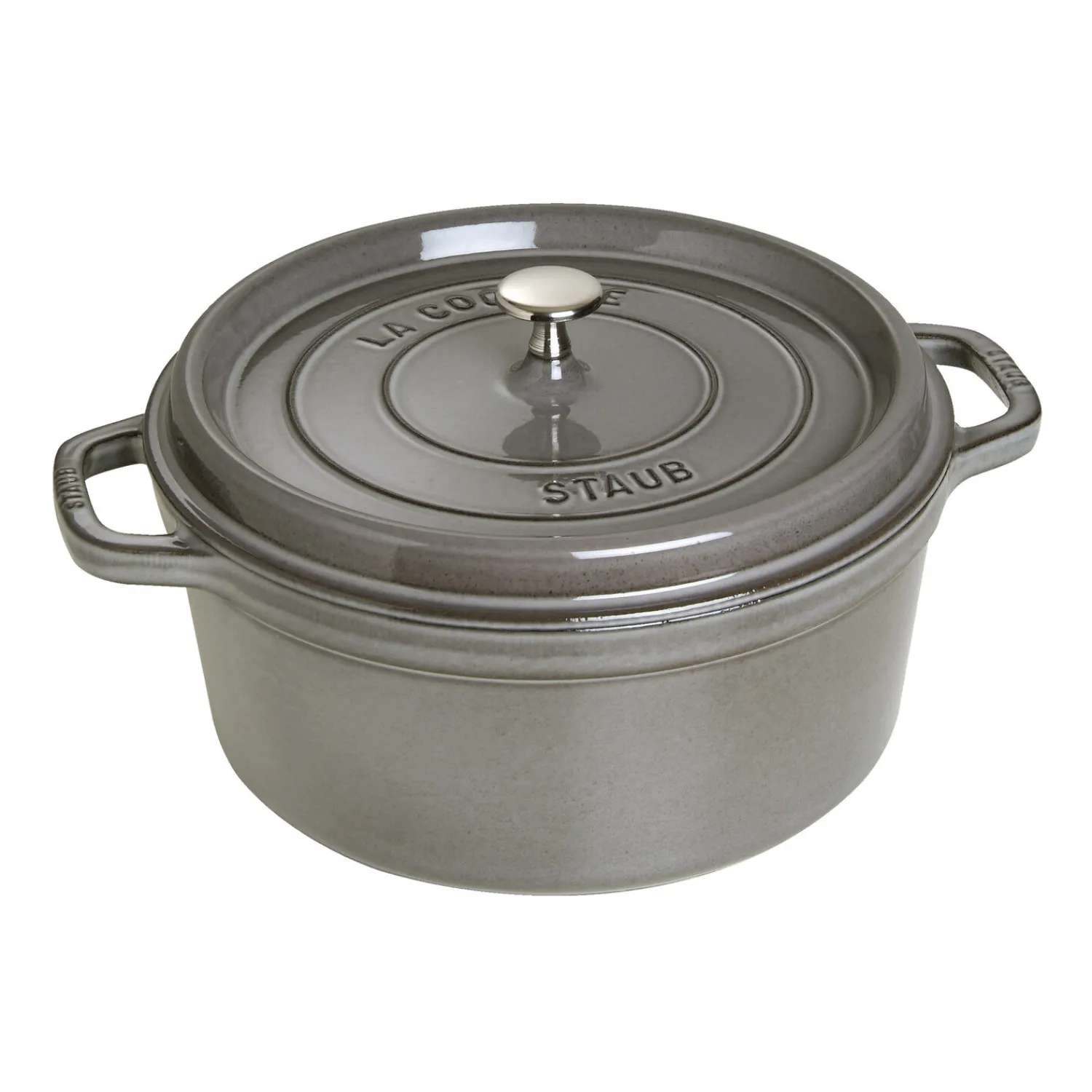 Staub Cocotte 28 cm, rund, , Gusseisen