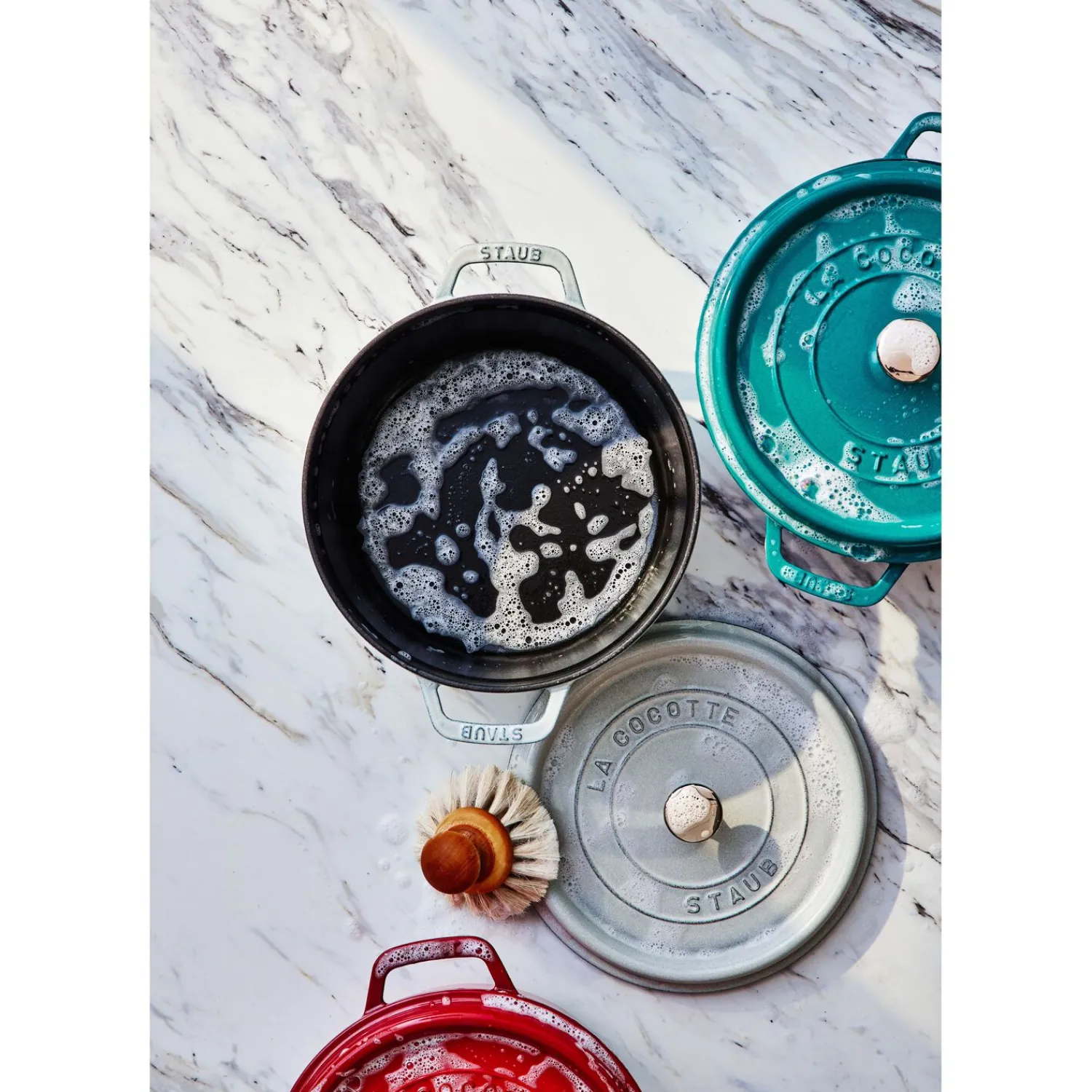 Staub Cocotte 28 cm, rund, , Gusseisen