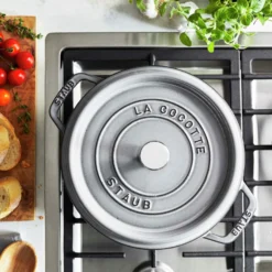 Staub Cocotte 30 cm, rund, , Gusseisen