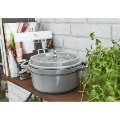 Staub Cocotte 18 cm, rund, , Gusseisen