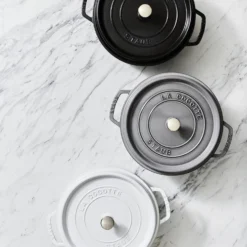 Staub Cocotte 24 cm, rund, , Gusseisen