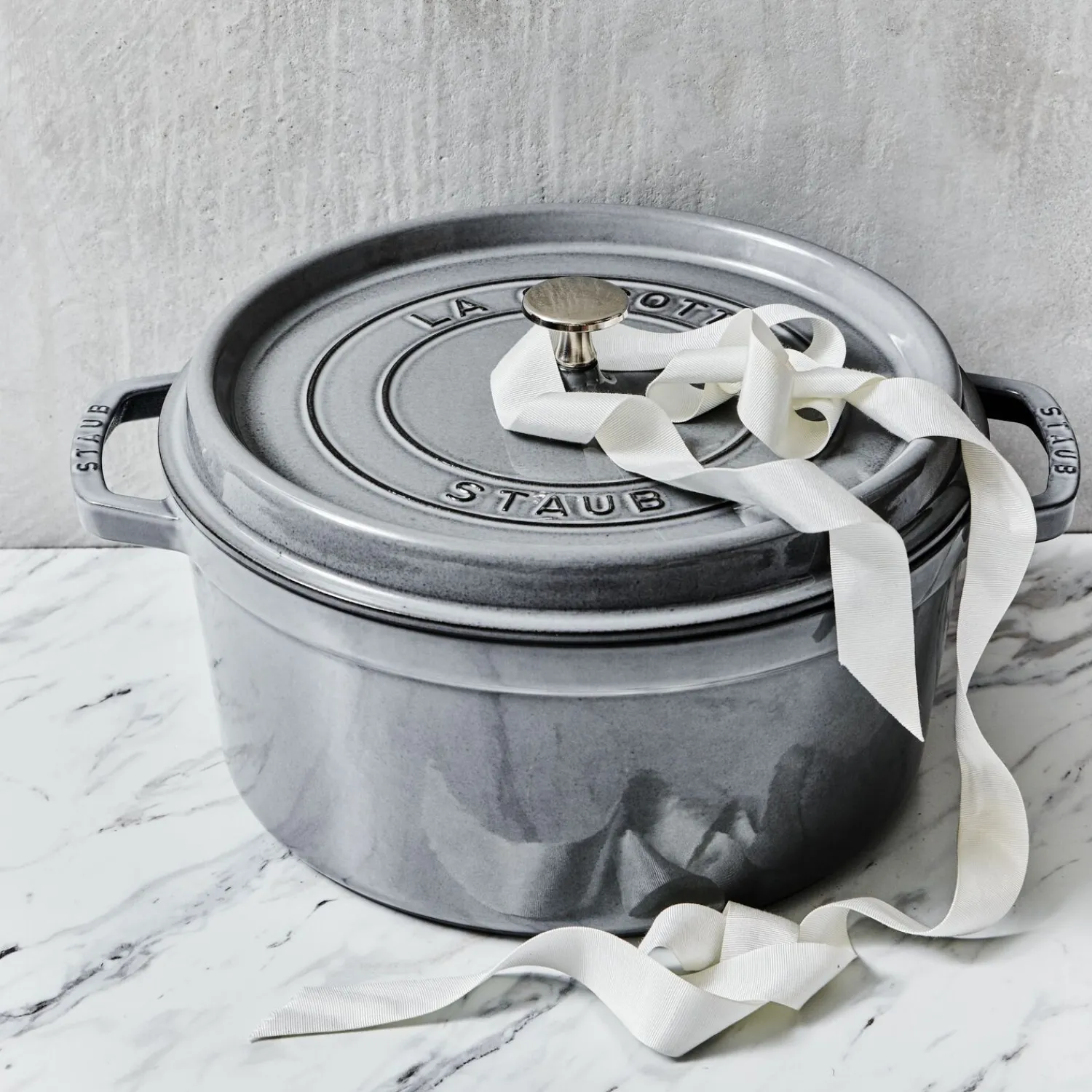Staub Cocotte 24 cm, rund, , Gusseisen