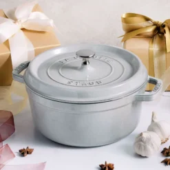 Staub Cocotte 24 cm, rund, , Gusseisen