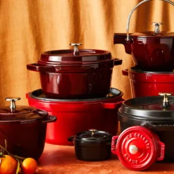 Staub Cocotte 24 cm, rund, , Gusseisen