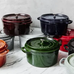Staub Cocotte 24 cm, rund, , Gusseisen
