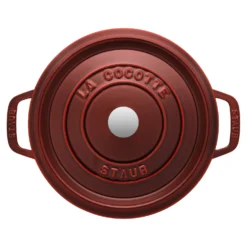 Staub Cocotte 24 cm, rund, , Gusseisen