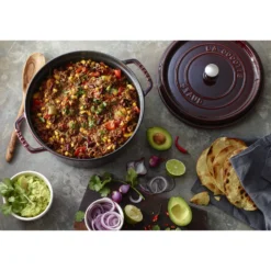 Staub Cocotte 28 cm, rund, , Gusseisen