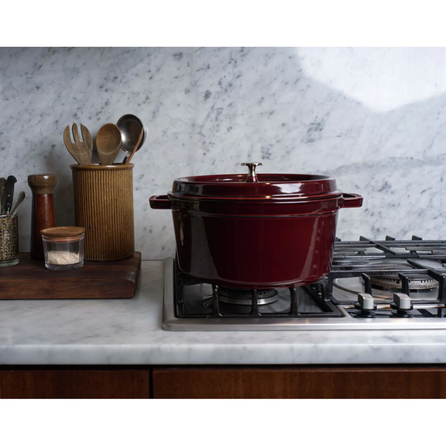 Staub Cocotte 26 cm, rund, , Gusseisen
