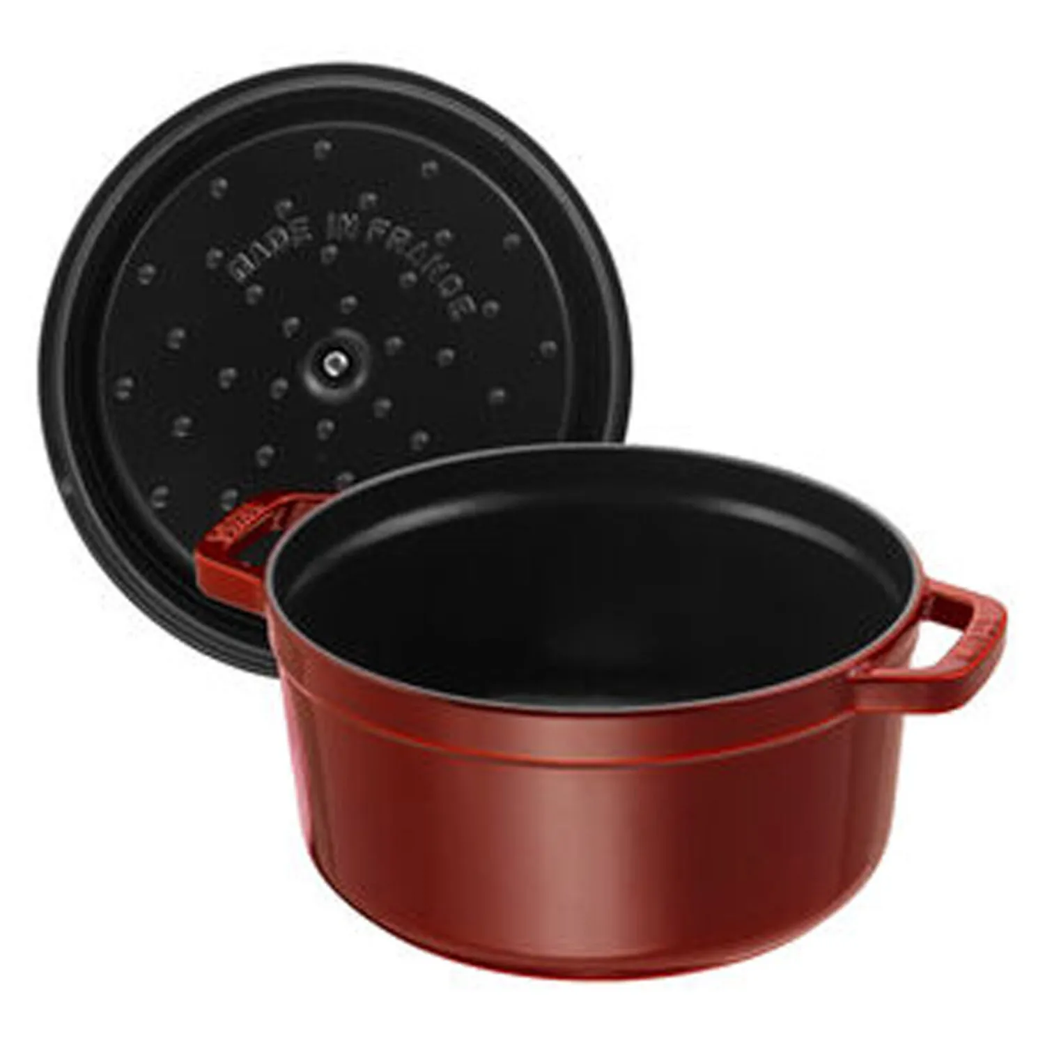 Staub Cocotte 26 cm, rund, , Gusseisen