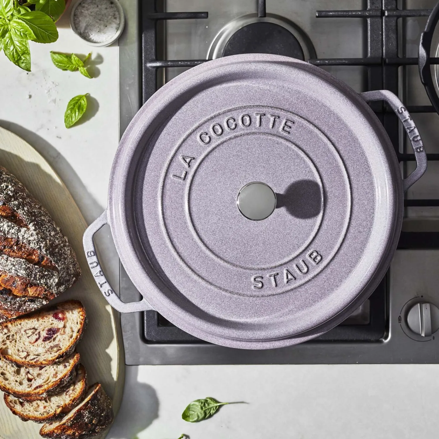Staub Cocotte 24 cm, rund, , Gusseisen