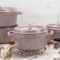 Staub Cocotte 24 cm, rund, , Gusseisen