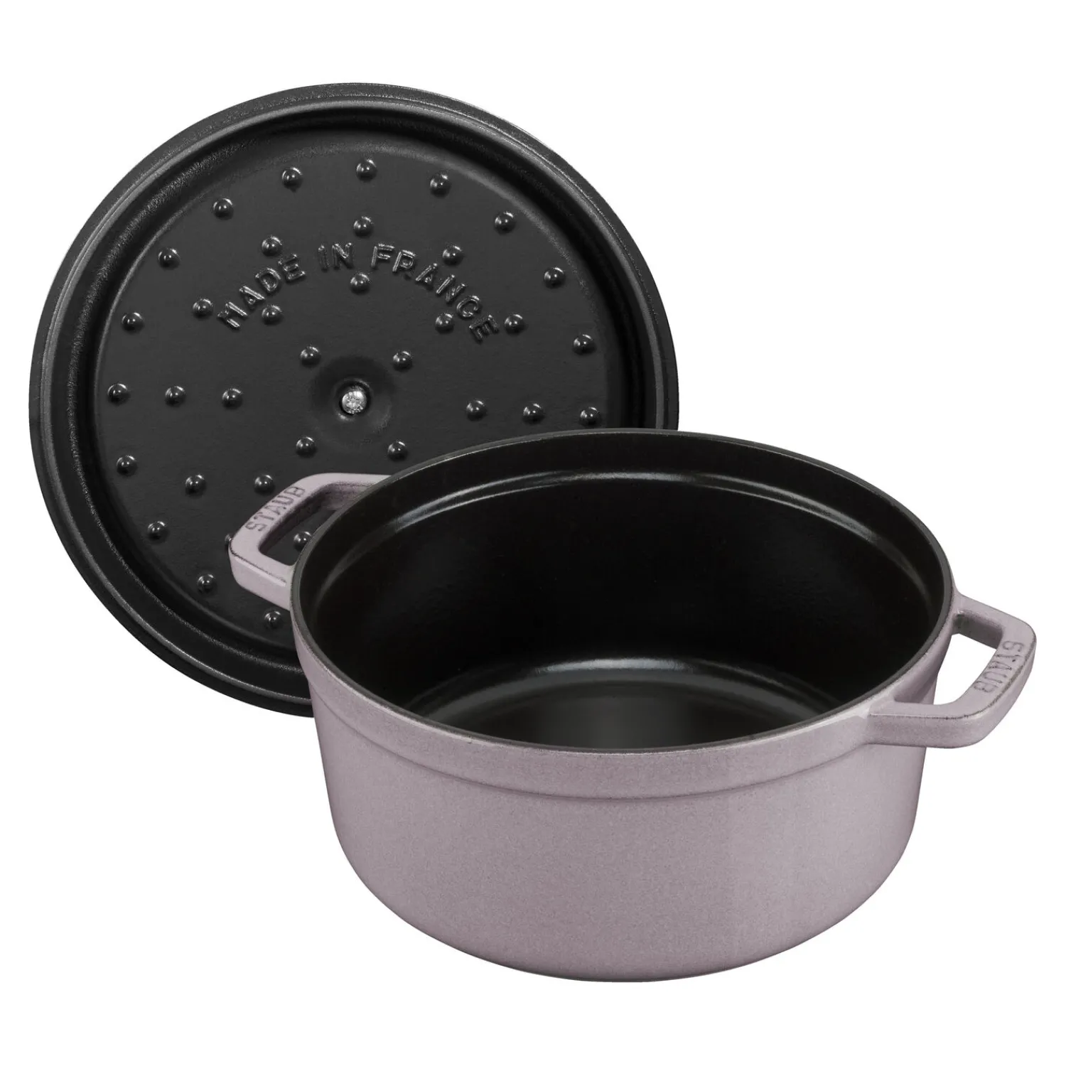 Staub Cocotte 24 cm, rund, , Gusseisen
