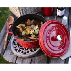 Staub Cocotte 30 cm, rund, , Gusseisen