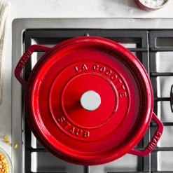 Staub Cocotte 24 cm, rund, , Gusseisen