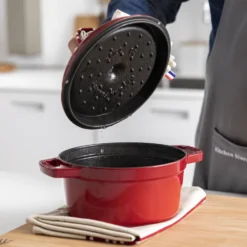Staub Cocotte 24 cm, rund, , Gusseisen