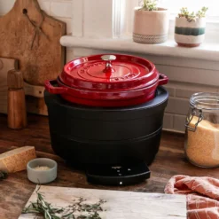 Staub Cocotte 24 cm, rund, , Gusseisen