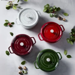 Staub Cocotte 24 cm, rund, , Gusseisen