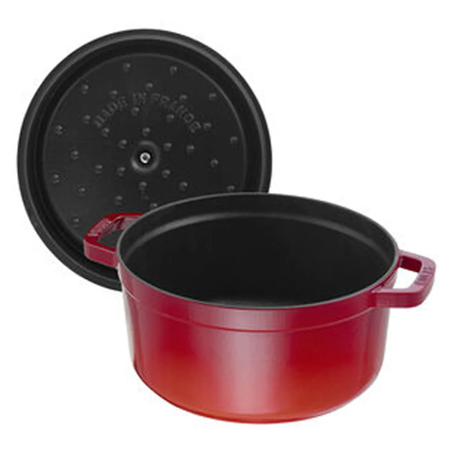 Staub Cocotte 24 cm, rund, , Gusseisen