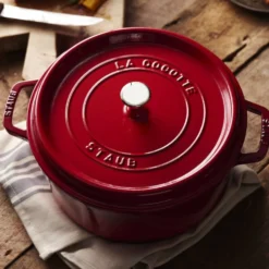 Staub Cocotte 28 cm, rund, , Gusseisen