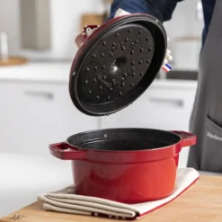 Staub Cocotte 28 cm, rund, , Gusseisen