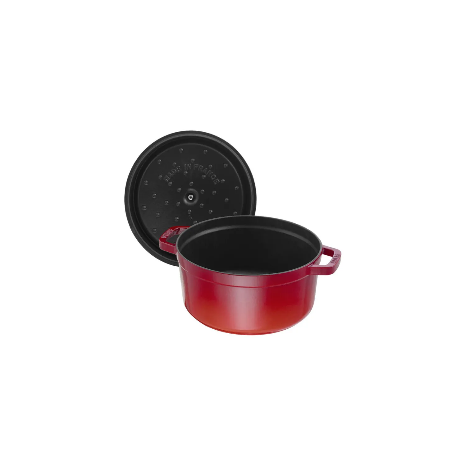 Staub Cocotte 18 cm, rund, , Gusseisen