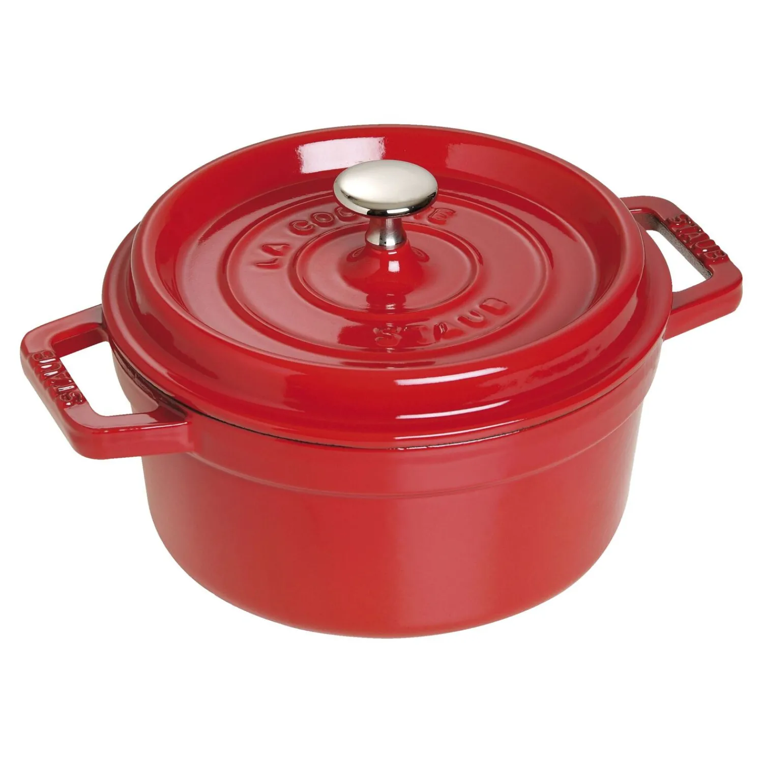 Staub Cocotte 22 cm, rund, , Gusseisen