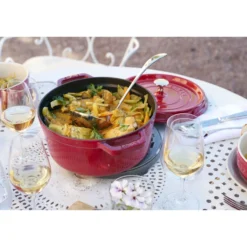 Staub Cocotte 22 cm, rund, , Gusseisen